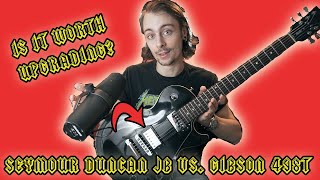 Video thumbnail for Seymour Duncan JB vs. Gibson 498T | Is it worth upgrading pickups? by Simon Austin