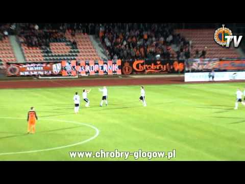 5.10.2012 Chrobry Głogów - MKS Oława 2-2 (bramki)