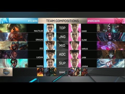 TL vs NRG Highlights - TEAM LIQUID vs NRG ESPORTS Game 3 NA LCS Playoffs SPRING 2016 Quarterfinal #2