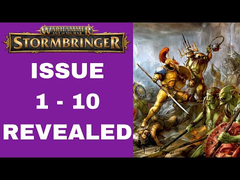 Warhammer AoS: Stormbringer Magazine - Issues 1 - 10 Revealed!