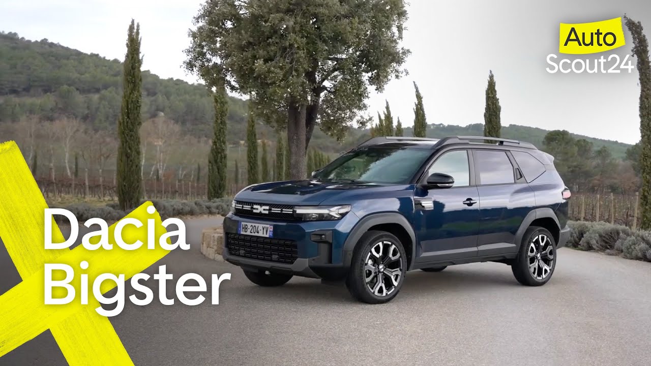 Bekijk de Dacia Bigster op YouTube