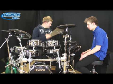 UK Exclusive! Roland TD-30 V-Drums Demo - First Look
