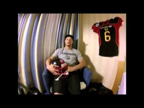 American Football Europameisterschaft 2014 - Lenny Greene im Interveiw