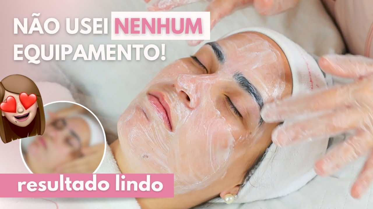 PROFESSIONAL SKIN CLEANING WITHOUT USE OF EQUIPMENT