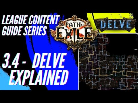 Path Of Exile - League Content Guide Series - 3.4 Delve / Fossils / Aul / Resonators / Deep Delve