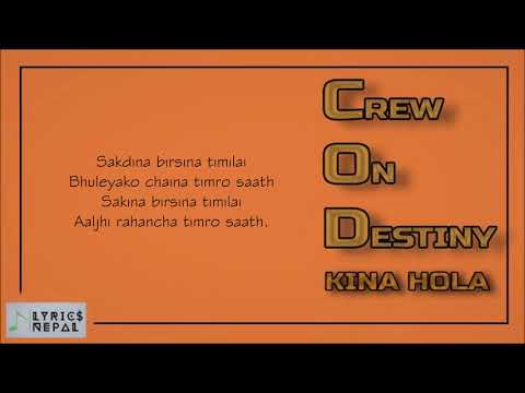 KINA HOLA - COD[Lyrics]
