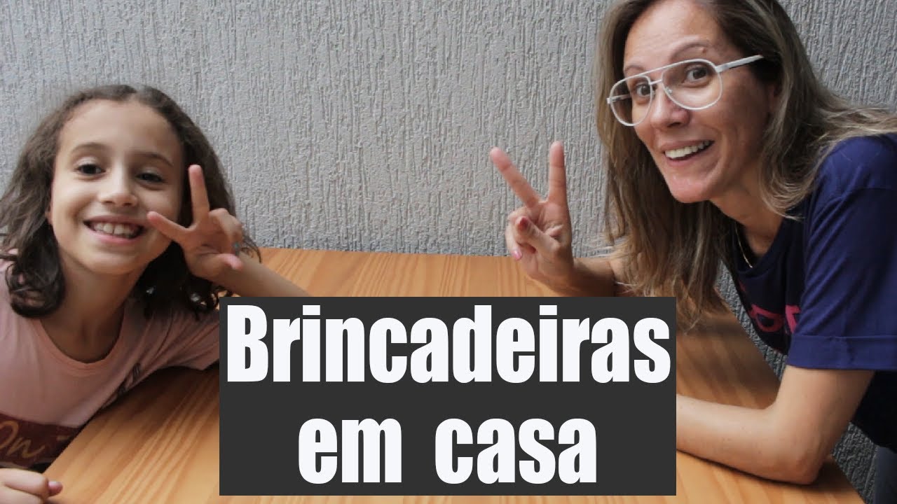 3 ideias de Brincadeiras para fazer em Família