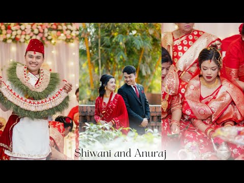 Anuraj Weds Shiwani  ||.  Nepali wedding Highlights.   ||. Newari Wedding.  || Lagan Gaatho