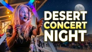 Howling at the Moon in the Desert | Nomad Life Moments
