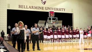 Olivia Henken - National Anthem at Bellarmine University 2-13-2014