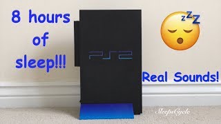 8 hours of relaxation | sleep | study, with the sound of a Playstation 2(black screen)