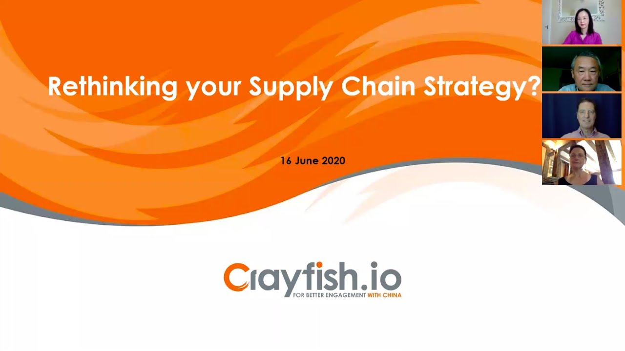 Crayfish.io Online Panel Discussion: Rethinking Your Supply Chain Strategy