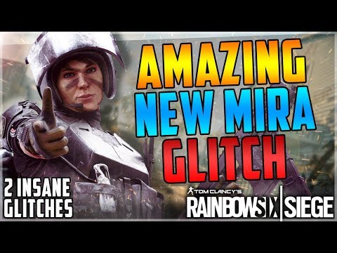 NEW AMAZING MIRA GLITCH + CRAZY GLITCH ON OREGON - BEST MIRA STRAT - SOLO - (Rainbow Six Siege)