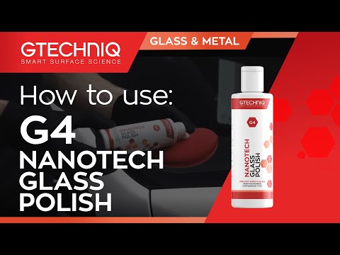 Gtechniq G4 Nanotech Glass Polish - 100 ml - Detailed Image