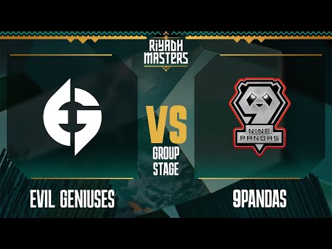 Evil Geniuses vs. 9Pandas // Riyadh Masters 2023 – Day 6 – Group Stage