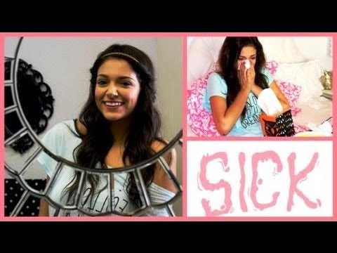 Sick Lazy Days Hair, Makeup & Outfit! + My sick day essentials bethany mota