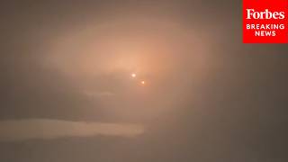Forbes Breaking News: Bright Flashes Seen In The Sky As Israeli Defense Systems Intercept Iranian Missiles Above Haifa
