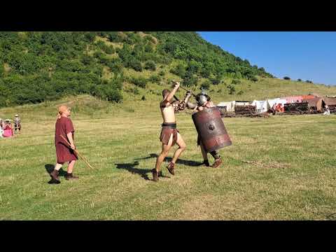Dac Fest 2023: Luptele de Gladiatori, Partea I (Ludus Ursus Nigrus)