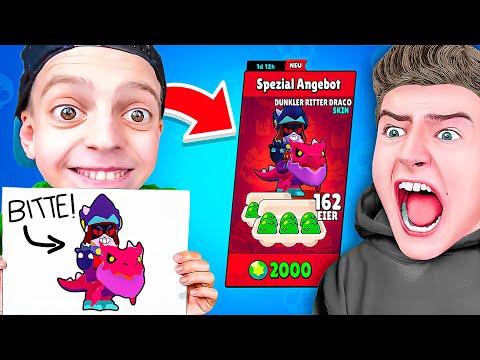 ALLES KAUFEN was KLEINER JUNGE ZEICHNET in BRAWL STARS!