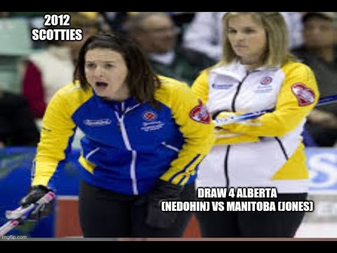 2012 Scotties- Draw 4 Alberta (Heather Nedohin) vs Manitoba (Jennifer Jones)