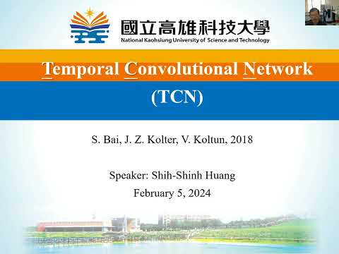 quarter CNN: Temporal Convolution Networks (TCN)