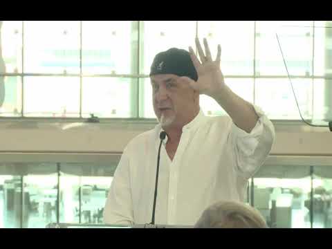 The New SLC Airport Unveiling Ceremony Including Art Installations by Artist Gordon Huether