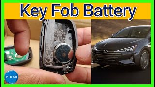 Key Remote/Fob Battery Replacement - Hyundai Elantra (2019-2020)