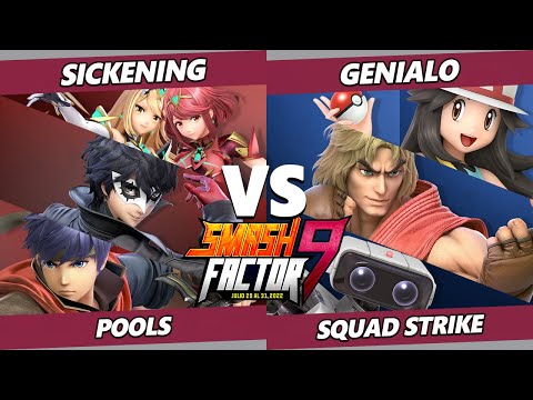 Smash Factor 9 - Sickening Vs. Genialo - SSBU Ultimate Tournament