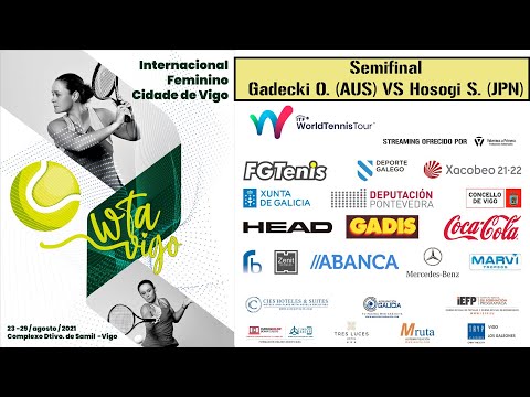 Gadecki O. (AUS) VS Hosogi S. (JPN) - Semifinal Individual Internacional Feminino Cidade de Vigo