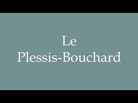 フランコンヴィル駅 - Le Plessis-Bouchard - 定義