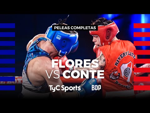 Luciano Flores vs. Giuliano Conte - Promotional First Division Boxing - TyCSports Play