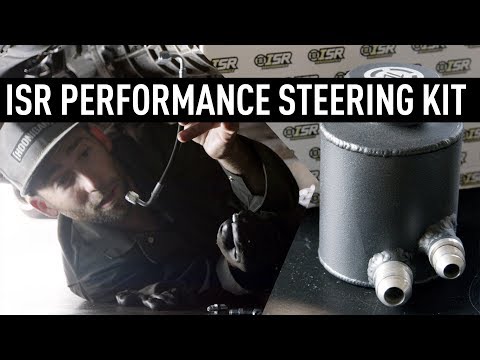 ISR Perfromance 240sx Power Steering Kit Install - Street Project s14