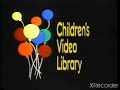 DiC LBS Children S Video Library CBS Television Distribution 1984 1987 2007