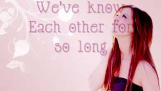 ashley tisdale - never gonna give you up (with lyrics)