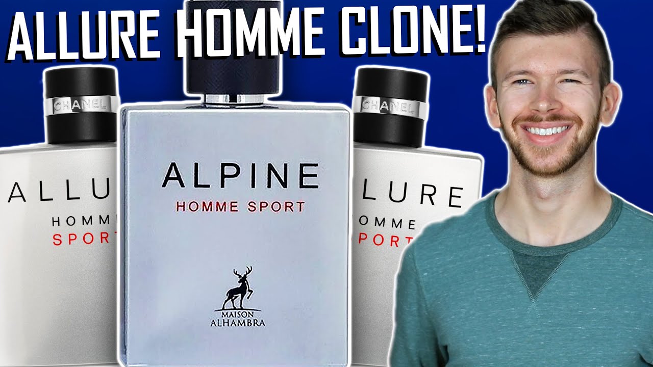 Lattafa Alpine Homme Sport Review - Chanel Allure Homme Sport For $20