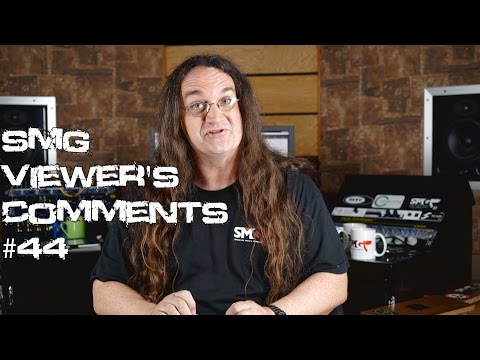 Smg Viewer's Comments #44  - A few critical notes for the drummers!