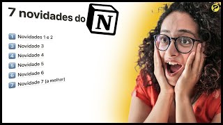 Novidade 5（00:03:06 - 00:04:06） - ✨ Conheça as últimas 7 atualizações do Notion - A 7 é incrível 🤯