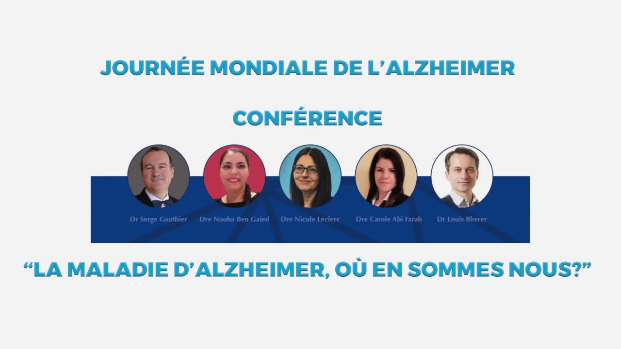 Conférence "La maladie d'Alzheimer, où en sommes-nous?"