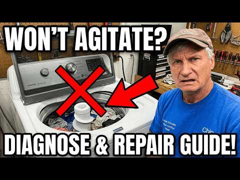 Maytag Bravos XL Won't Agitate? Replace the Gearcase Yourself