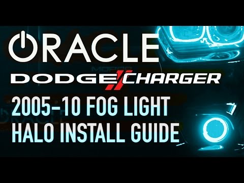 D.I.Y. - Install Oracle FOG LIGHT Halos 2005-10 DODGE CHARGER
