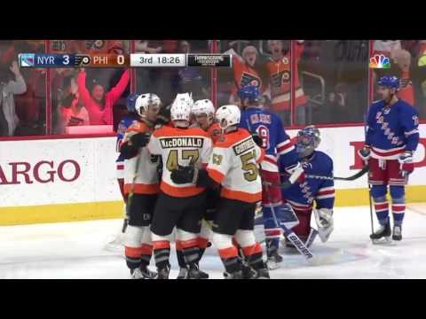 Rangers vs. Flyers 11/25/16