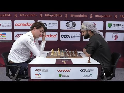 Magnus Carlsen vs. Saleh Salem /  World Blitz 2025 / Round 7  Sicilian Defense (Magnus's perfection)