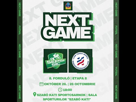 ACS SEPSI-SIC -  CS LUCEAFARUL BUZAU -  Liga 1 Futsal -  Etapa 11