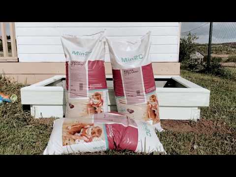 Smėlis vaikų smėliadėžėms 4IQ, 25 kg video