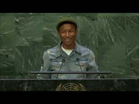 Pharrell Williams: International Day of Happiness