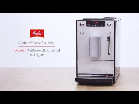 Melitta® Solo® & Milk - Tutorial Kaffeevollautomat reinigen