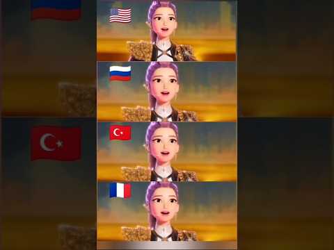 The song 'Golden' in different languages # K Pop Demon Hunters #