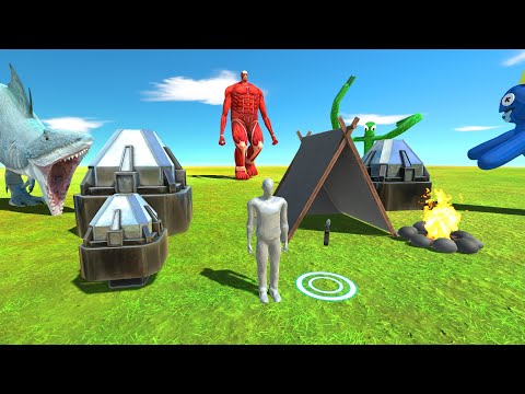 Fight Monsters With Missile Launcher - Animal Revolt Battle Simulator