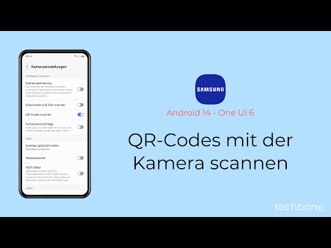 QR-Codes mit der Kamera scannen - Samsung [Android 14 - One UI 6]