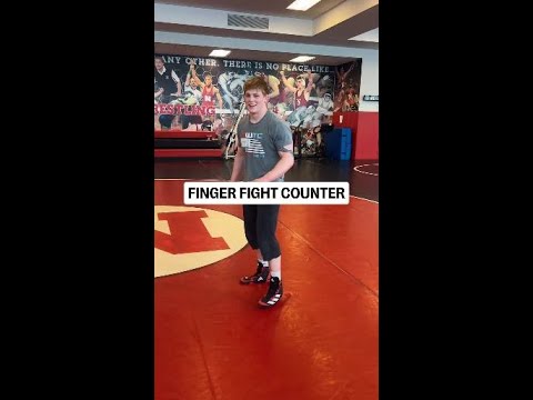 The Best Counter to Finger Fighting #wrestling #grappling #ncaawrestling #shorts